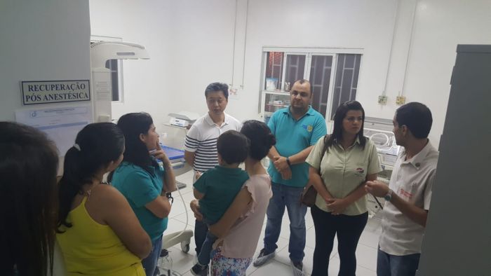 ENTREGA DA MACA DE PARTO PARA SANTA CASA DE PERDIZES